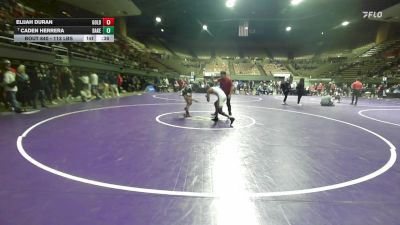 113 lbs 7th Place - Elijah Duran, Golden Valley vs Caden Herrera, Bakersfield