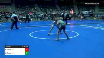 73 lbs Consolation - Kael Davis, M2Tc vs Cole Speer, Team Grind House