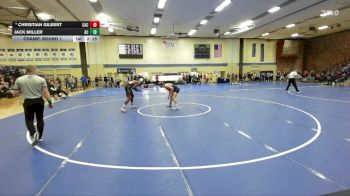 165 lbs Champ. Round 1 - Jack Miller, Augustana (il) vs Christian Gilbert, Carthage College