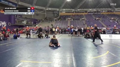 180 lbs Placement Matches (16 Team) - Kylie Welker, Iowa vs Maddison Ward, Grand Valley State