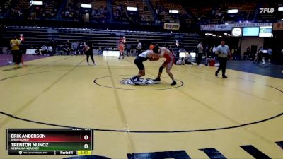 174 lbs Champ. Round 1 - Trenton Munoz, Nebraska-Kearney vs Erik Anderson, Unattached