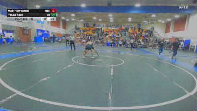 106 lbs Cons. Round 2 - Matthew Solis, Paramount vs Max Fate, Edison