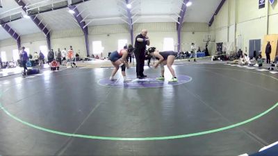 160 lbs Cons. Semi - Emma Beckles, D`Youville University vs Alma Morales, Hiram College