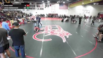 71 lbs Round 2 - Ethan Chen, Canyon Springs vs Lucas Wierzchucki, Monster Garage Wrestling