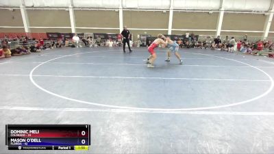 144 lbs 4th Wrestleback (16 Team) - Dominic Meli, Colorado vs Mason O`Dell, Florida