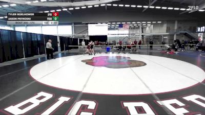 174 lbs Cons. Round 5 - Jason Petroski, Pennsylvania College Of Technology vs Tyler Boelhower, Springfield