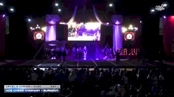 ACE Cheer Company - Burnout [2025 L4 Junior - Flex Day 1] 2025 ASC Battle Under the Big Top Grand Nationals
