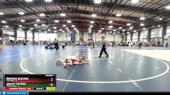 72 lbs Rd# 4- 2:00pm Friday Final Pool - Brody Peters, Iowa Black vs Brooks Blevins, Cali Red