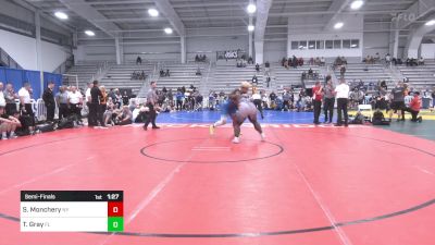 285 lbs Semifinal - Stephan Monchery, NY vs Timothy Gray, FL