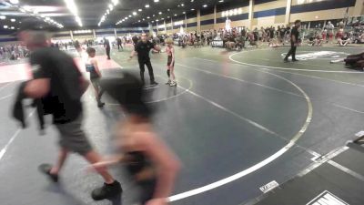 62 kg Consolation - Cruz Herman, Mat Demon WC vs Cree Garza, Spokane Wrestling