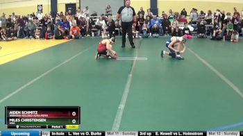 70 9U Quarterfinal - Miles Christensen, HWA vs Aiden Schmitz, Wabasha-Kellogg-Alma-Pepin