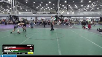 92 lbs Round 6 (10 Team) - Maddox Fields, POWA vs Nathan Newman, Terps Xtreme