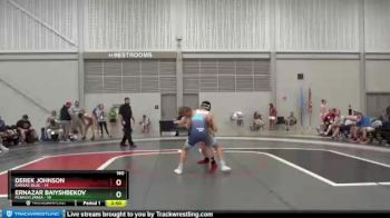 160 lbs Round 3 (8 Team) - Derek Johnson, Kansas Blue vs Ernazar Baiyshbekov, Pennsylvania