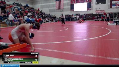 145 lbs 3rd Place Match - Winsten Nienhaus, New Ulm Area vs Lane Fink, Canby