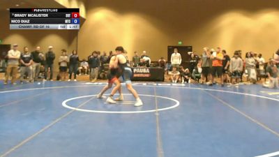 150 lbs Champ. Rd Of 16 - Brady Mcalister, Sons Of Thunder vs Nico Diaz, M2 Training Center