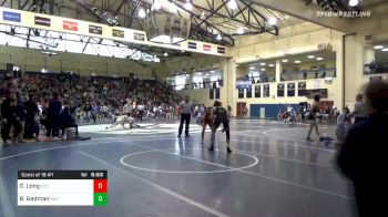 145 lbs Consolation - Charlie Long, St. Christopher's School vs Brandon Gedman, Southern Columbia