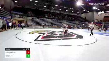 141 lbs Consolation - Cael Happel, Unattached-Northern Iowa vs Gable Fox, Northern Iowa