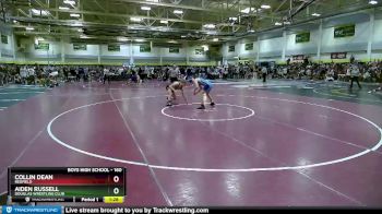 160 lbs Champ. Round 1 - Aiden Russell, Douglas Wrestling Club vs Collin Dean, Redfield