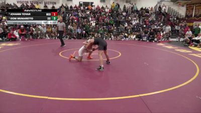 120 lbs 1st Place Match - Dom Munaretto, St Charles East vs Jovanni Tovar, Miami Southridge