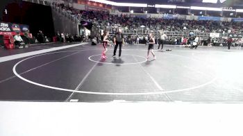 78 lbs Round Of 16 - Emarosa Miller, Team Central WC vs Hadleigh Ray, Lawrence Elite WC