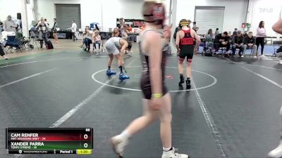 88 lbs Round 5 (8 Team) - Cam Renfer, Mat Assassins Grey vs Xander Parra, Terps Xtreme