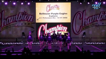 Bellmawr Purple Eagles - Euphoria [2024 L3.1 Performance Rec - 10-18Y (NON) Day 1] 2024 Champion Cheer and Dance Grand Nationals