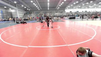 100 lbs Rr Rnd 3 - Justus Thrasher, Indiana Outlaws Silver vs Kaid Jackson, The Fort Hammers