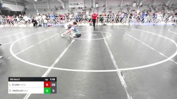 127 lbs Rr Rnd 2 - Lucas Drake, Mat Assassins Red vs Cael Hedlund, Ragin Raisins Catawba