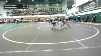 113 lbs Cons. Round 4 - Bodhi Freimuth, Redlands vs Zairone Cabrera, South Torrance
