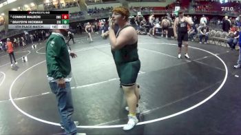 275 lbs 5th Place Match - Connor Malecki, Scottsbluff Wrestling Club vs Braydyn Hickman, Sandhills Thedford Knights