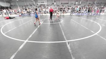 100 lbs Consi Of 4 - Kendall Moe, Indiana Outlaws Pink vs Olivia Mancha, 84 Athletes