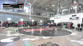 285 lbs Champ. Round 1 - Cort Knight, Kamiakin vs Rylan Peterson, Coeur D`Alene High School