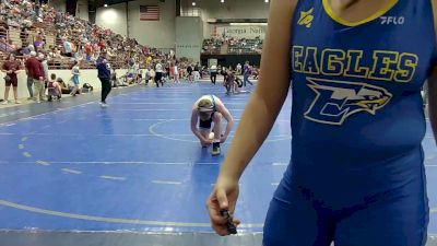 150 lbs Quarterfinal - Trey Wilson, Grindhouse Wrestling vs Molly Youngblood, Etowah Junior Eagle Wrestling Club