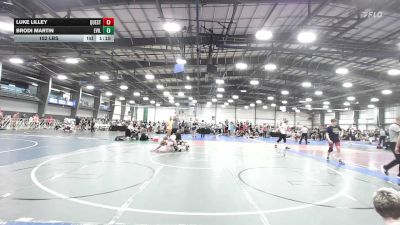 152 lbs Rr Rnd 3 - Luke Lilley, Quest School Of Wrestling Gold - HSB vs Brodi Martin, Evil Empire Red - HSB