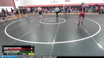 175 lbs Champ. Round 2 - DeAnthony Simpson, MOLINE vs Charles Faulkner, Machesney Park (HARLEM)