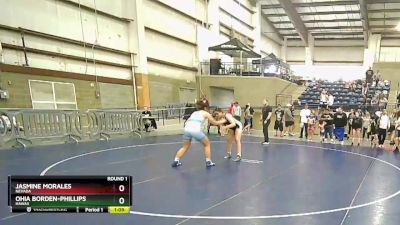 165 lbs Round 1 - Jasmine Morales, Nevada vs Ohia Borden-Phillips, Hawaii