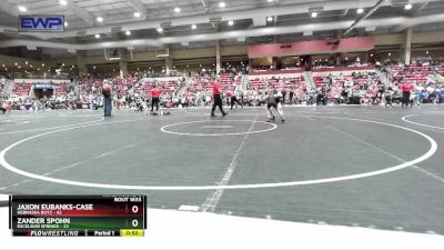 67 lbs Cons. Round 5 - Zander Spohn, Excelsior Springs vs Jaxon Eubanks-Case, Nebraska Boyz