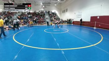 150 lbs Quarterfinal - Wyatt Timboe, Jackson Hole vs Caisen Miserany, Star Valley