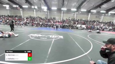 82 lbs 5th Place - Case Martinez, Montrose Elite vs Jeremiah Halladay, Mancos Bluejays
