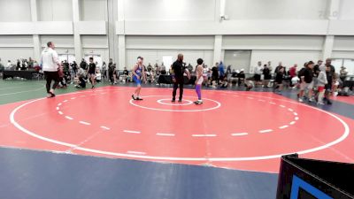 87 lbs 1/4 Final - Dmitri Olea, North Carolina vs Joey Rowlands, Ohio