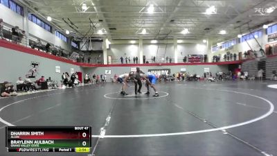 157 lbs Champ. Round 1 - Dharrin Smith, Allen vs Braylenn Aulbach, Grand Valley State