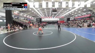 124 lbs Semis & Wb - Mayumi King, Brock Univeristy vs Ana Martins-Garcia, Elmira College