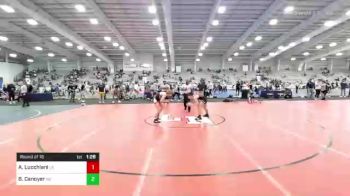 120 lbs Round Of 16 - Anthony Lucchiani, VA vs Brayden Canoyer, NE