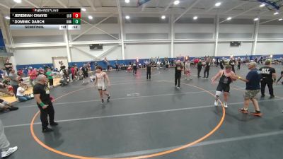 215 lbs Semifinal - Dominic Darch, Unattached vs Jeremiah Chavis, Lake Gibson Braves
