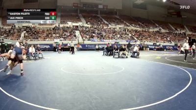 215-D3 Semifinal - Jax Finch, Cactus Shadows High School vs Easton Filetti, Poston Butte High School