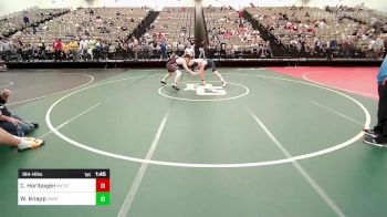 184-H lbs Round Of 16 - Cormac Horlbogen, MetroWest United Wrestling Club vs William Knapp, Unattached