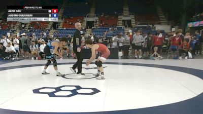 132 lbs Cons. Rd Of 128 - Alex Gau, Minnesota vs Austin Guerrieri, Delaware