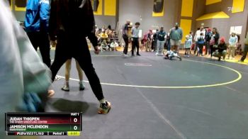 50/55 Round 1 - Jamison Mclendon, Independent vs Judah Thigpen, The Storm Wrestling Center