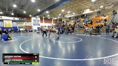 175 lbs Quarterfinal - Joseph Stevenson, Hesperia vs Anthony Gaytan, Hillcrest