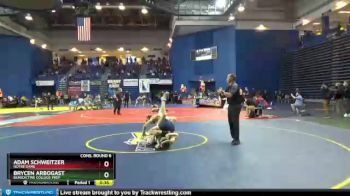 120 lbs Cons. Round 6 - Adam Schweitzer, Notre Dame vs Brycen Arbogast, Benedictine College Prep